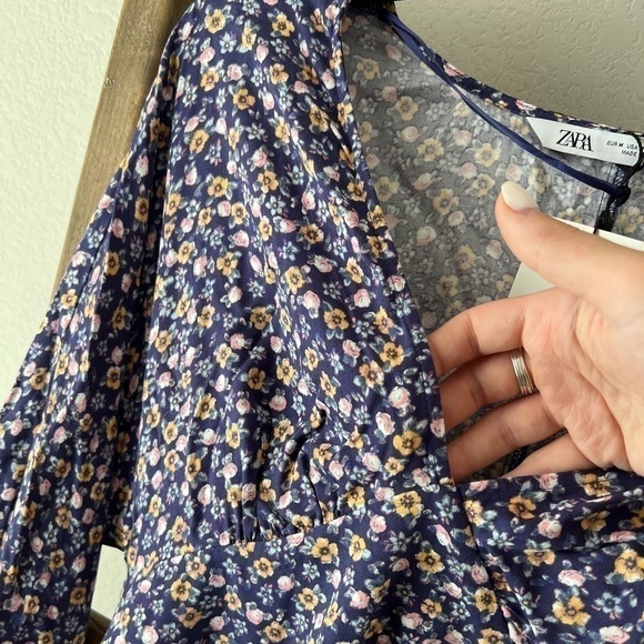 ZARA - NWT floral dress - Picture 4 of 5